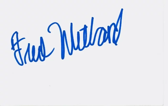 Fred Willard autograph