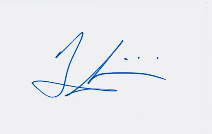 Ivana Milicevic autograph