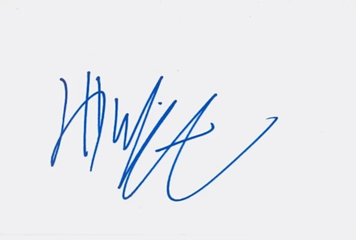Jeffrey Wright autograph