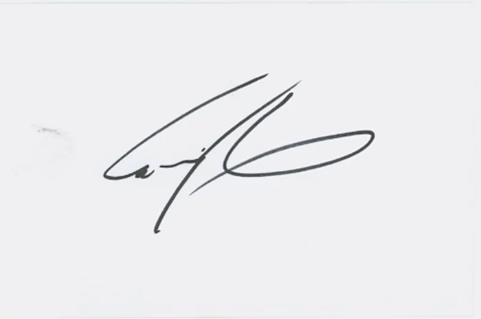Tiny Lister Jr. autograph