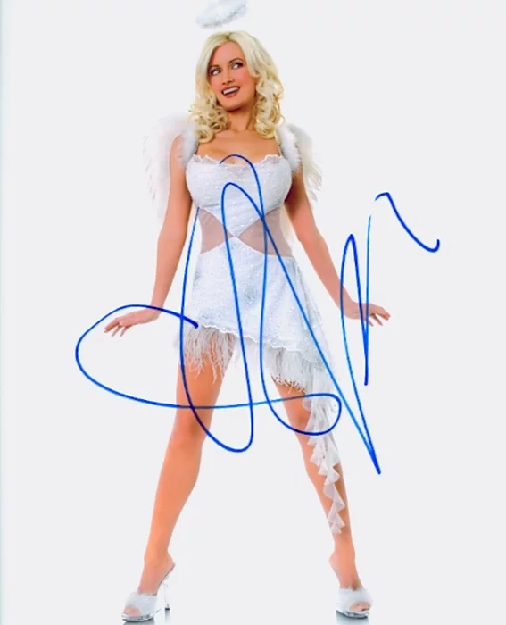 Holly Madison autograph