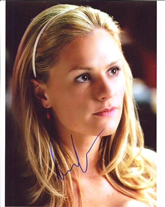 Anna Paquin autograph