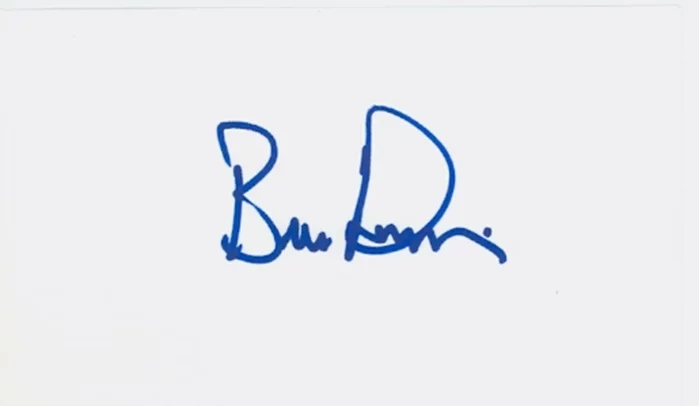 Bruce Davison autograph