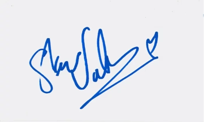 Steve Valentine autograph