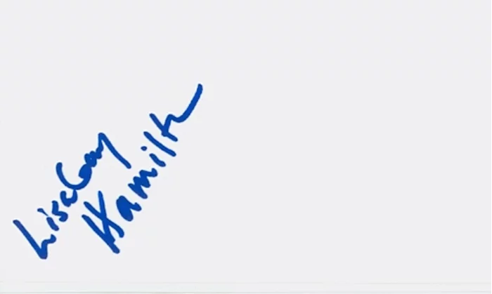 Lisa Gay Hamilton autograph