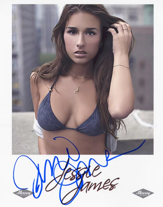 Jesse James autograph