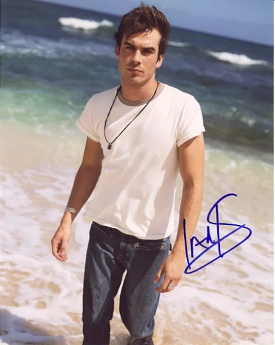 Ian Somerhalder autograph