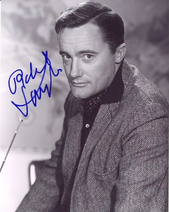 Robert Vaughn autograph