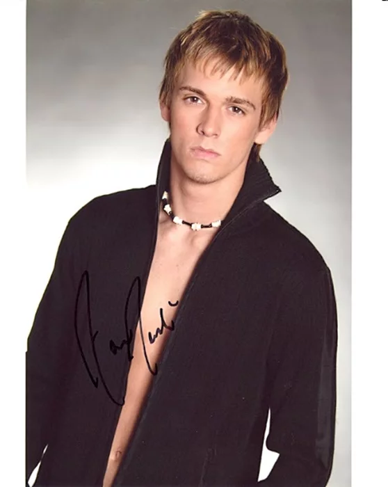 Aaron Carter autograph