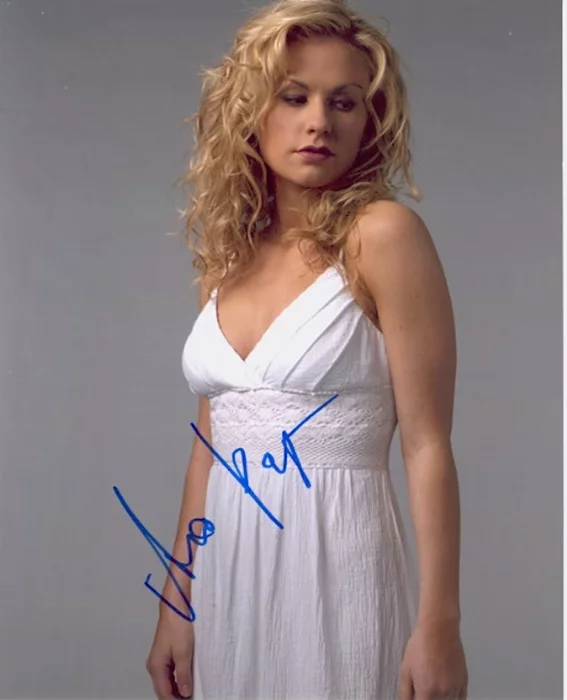 Anna Paquin autograph