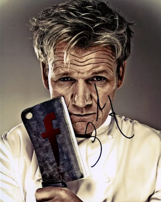 Gordon Ramsay autograph