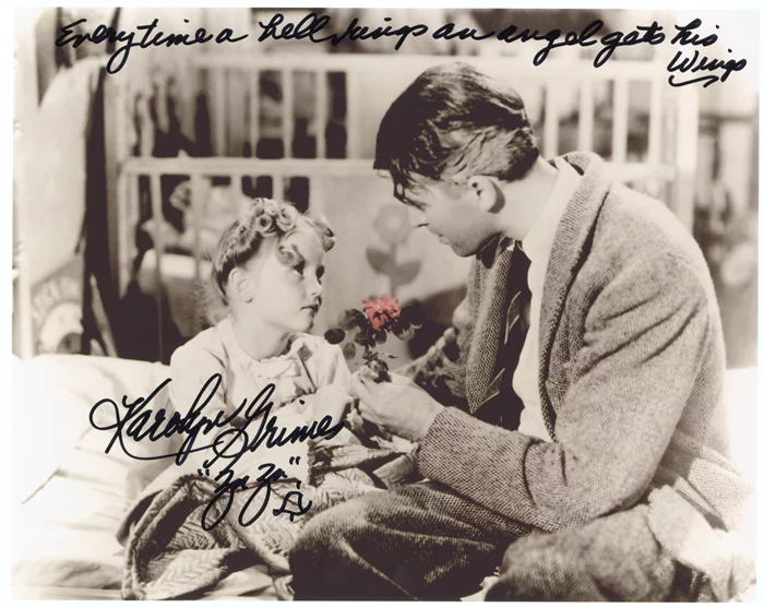 Karolyn Grimes autograph