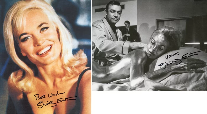 Shirley Eaton autograph
