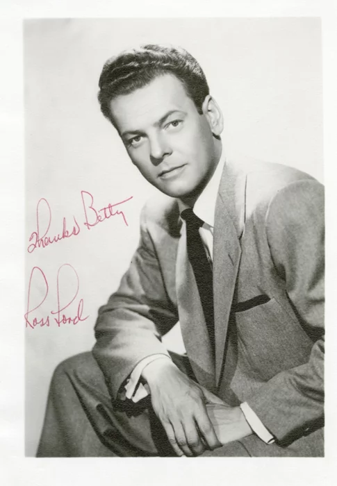 Ross Ford autograph