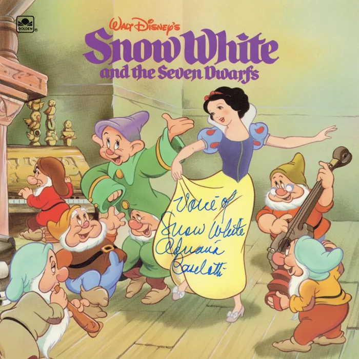 Adriana Caselotti autograph