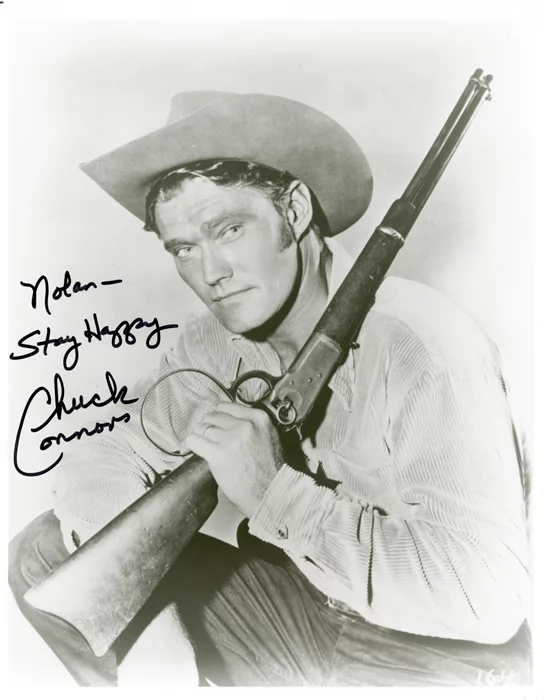 Chuck Connors autograph