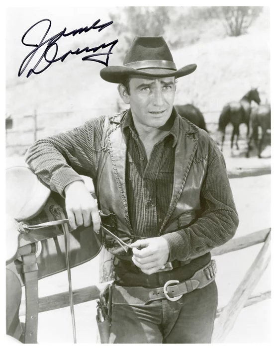 James Drury autograph