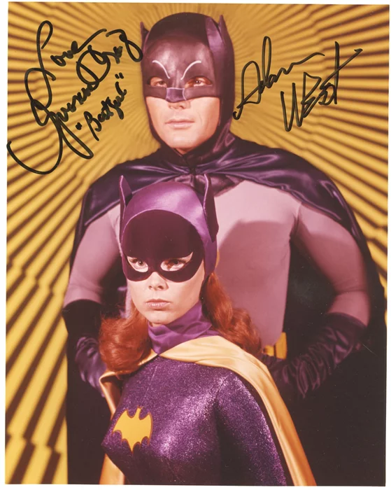Batman autograph