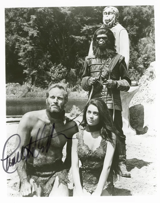 Charlton Heston autograph