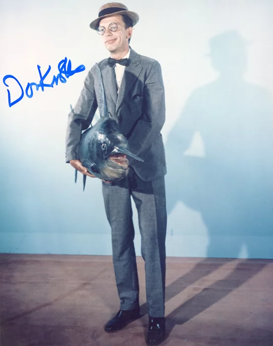 Don Knotts autograph