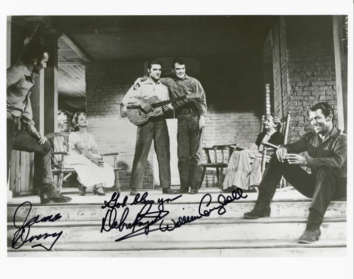 Love Me Tender autograph