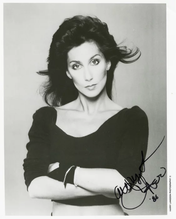 Cher autograph