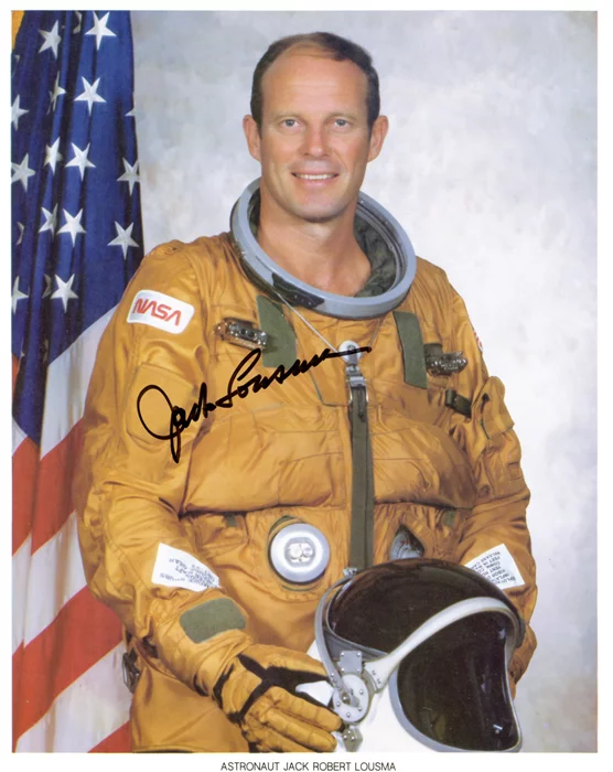 Jack Lousma autograph