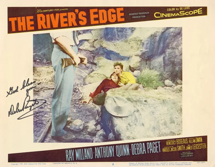 Debra Paget autograph