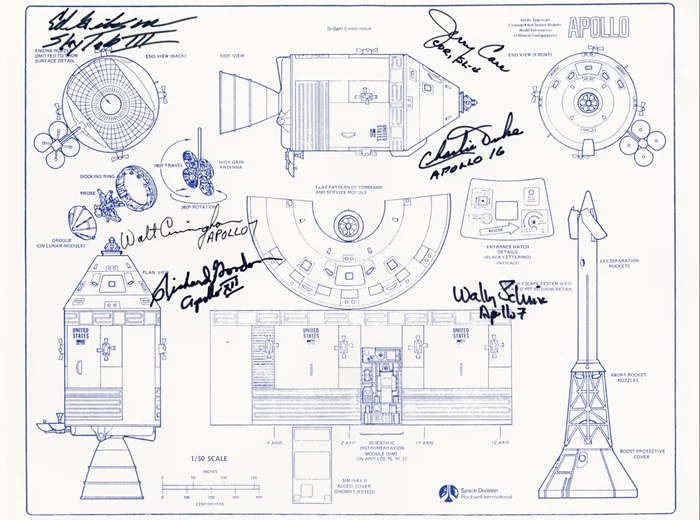 Apollo Astronauts autograph