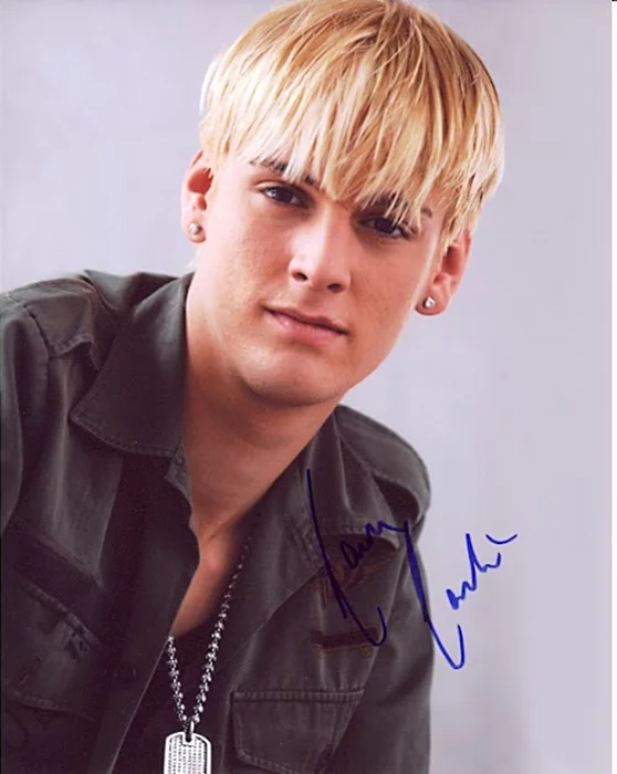 Aaron Carter autograph