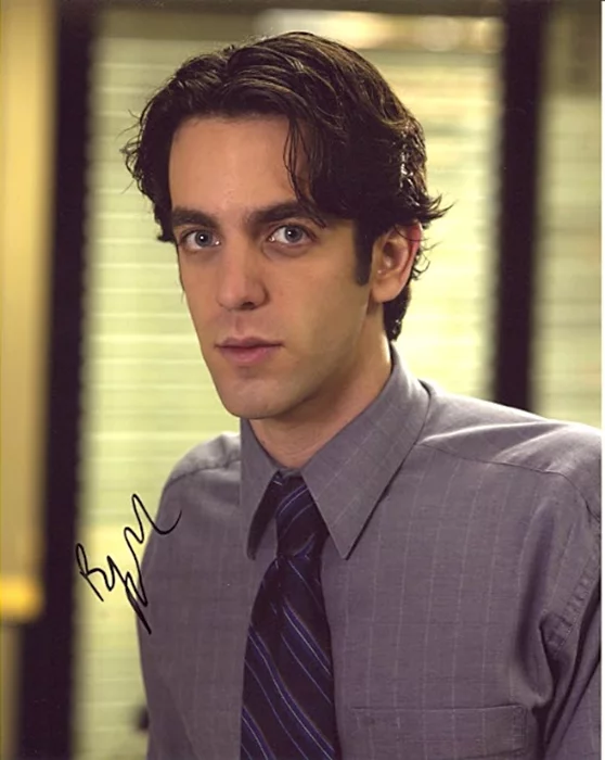 B.J. Novak autograph