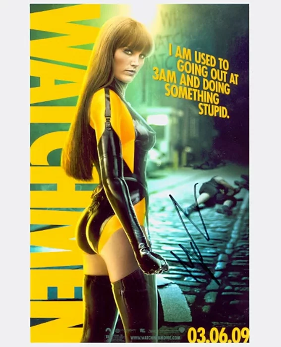 Malin Akerman autograph