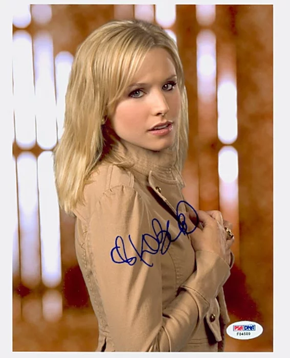 Kristen Bell autograph
