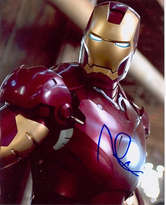 Robert Downey Jr. autograph