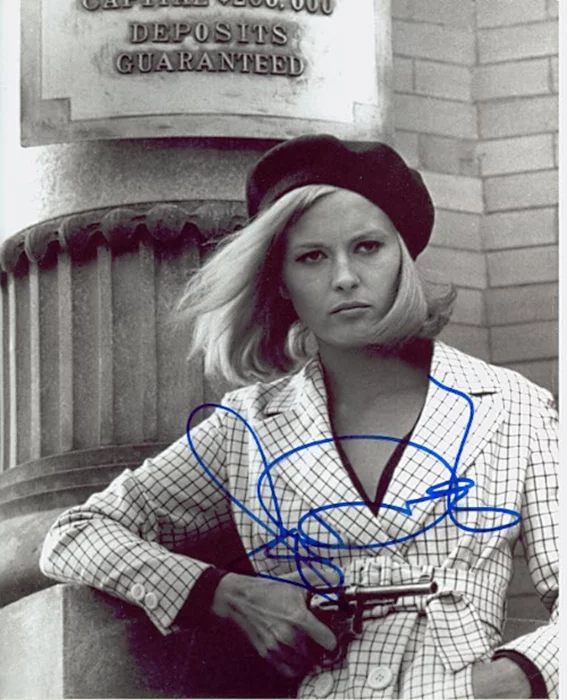 Faye Dunaway autograph