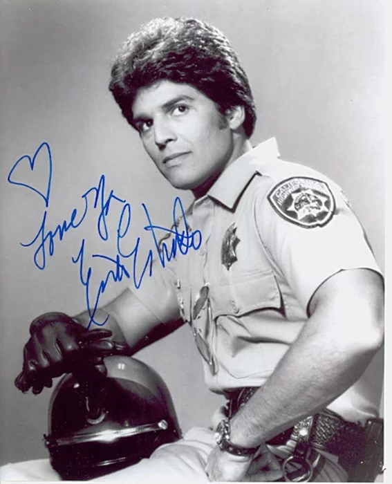 Erik Estrada autograph
