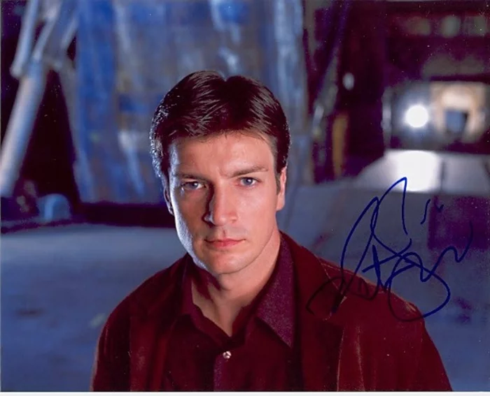 Nathan Fillion autograph