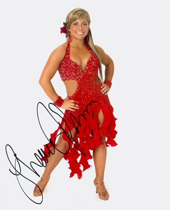 Shawn Johnson autograph