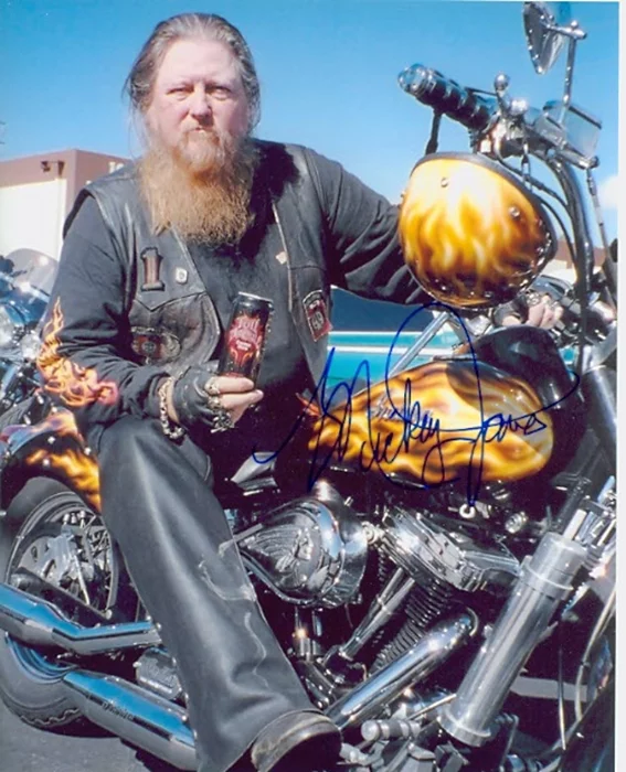 Mickey Jones autograph