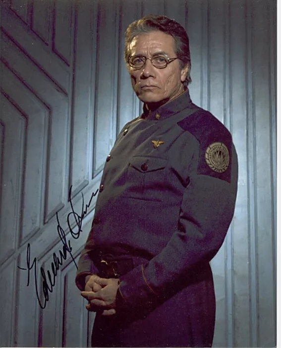 Edward James Olmos autograph