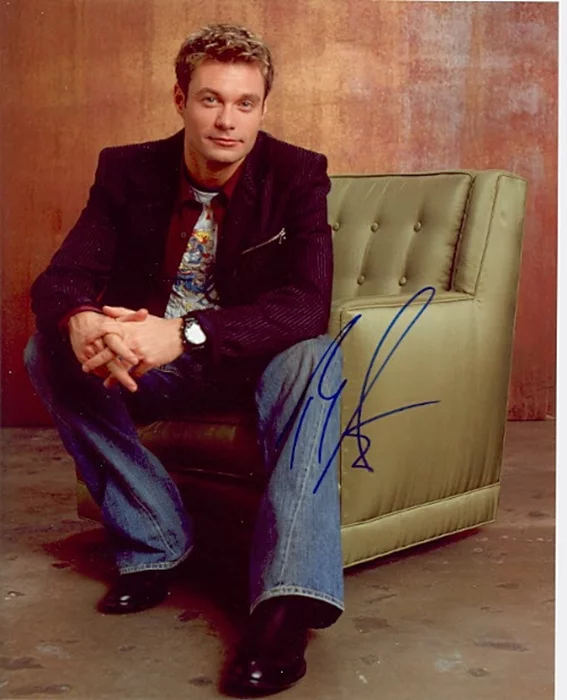 Ryan Seacrest autograph