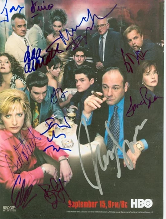The Sopranos autograph