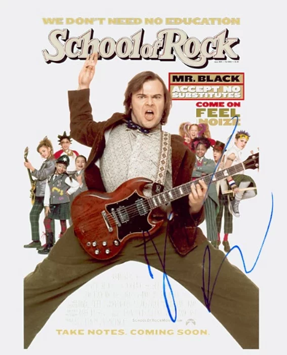 Jack Black autograph