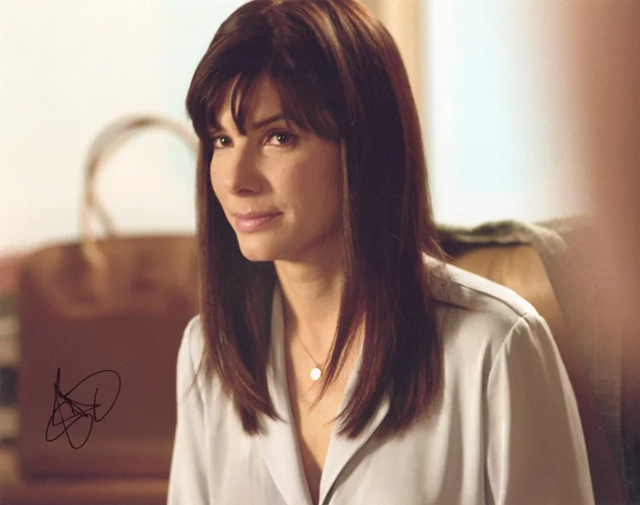 Sandra Bullock autograph