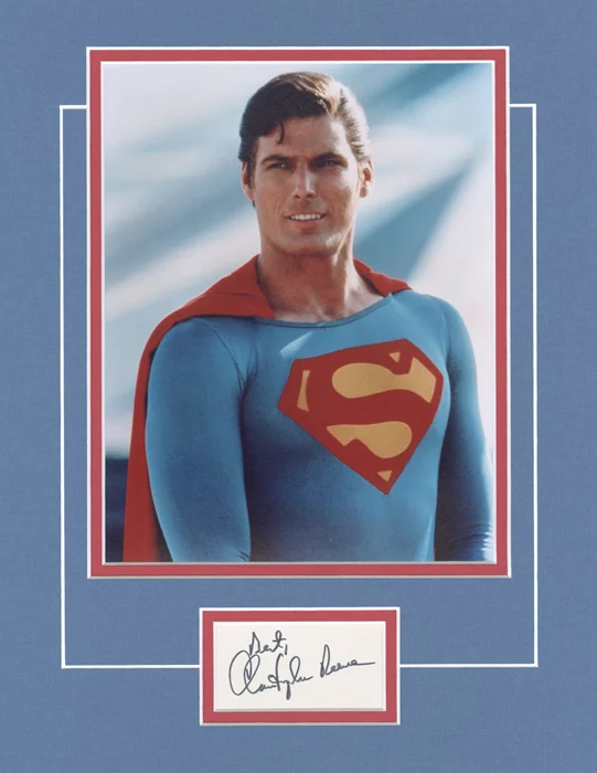Christopher Reeve autograph