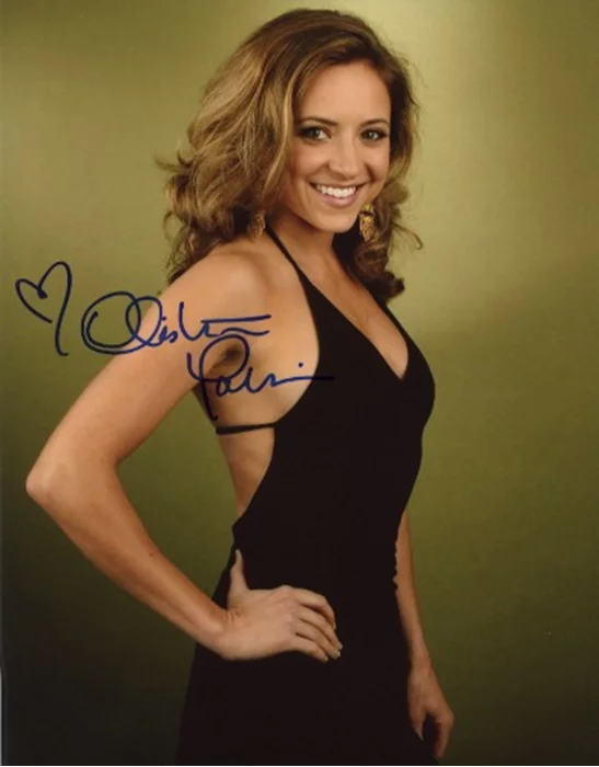 Christine Lakin autograph