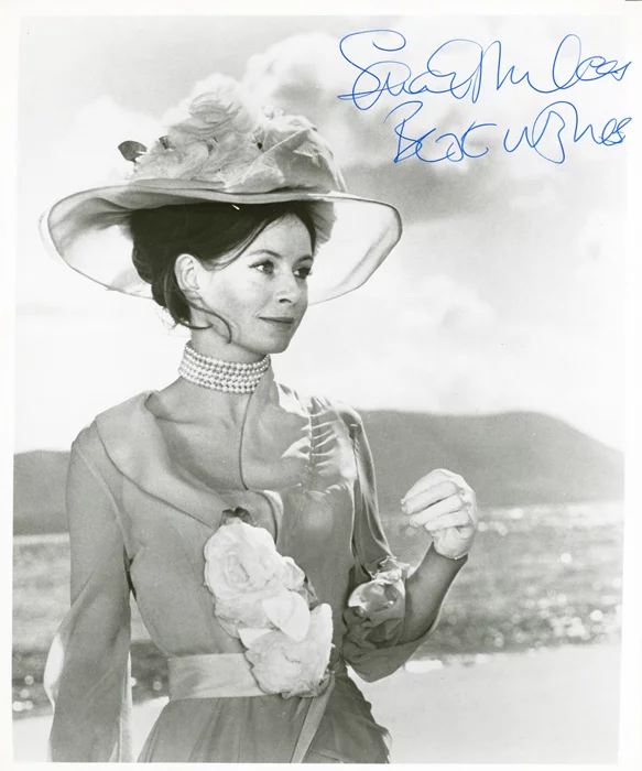 Sarah Miles autograph