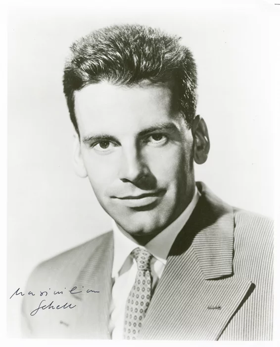 Maximilian Schell autograph
