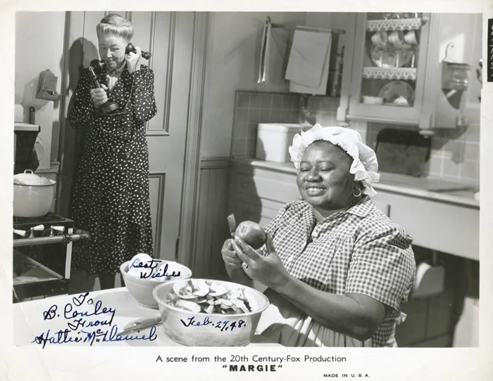 Hattie McDaniel autograph