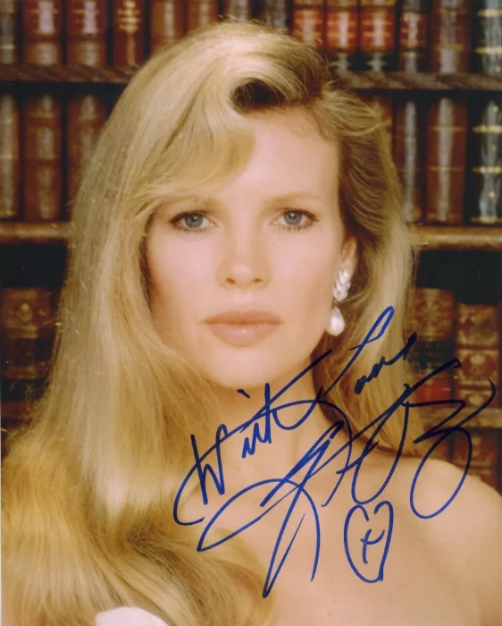 Kim Basinger autograph